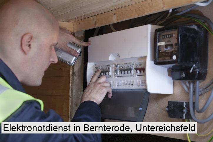 Elektronotdienst in Bernterode, Untereichsfeld